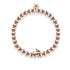 Hase | 18 Karat Roségold | Armband mit Kaninchen-Charm